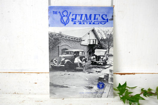 1969 The V8 TIMES FORD ヴィンテージ 雑誌 Vo.6,No.2 MARCH/APRIL フォード V8 クラブ・マガジン USA アメ車