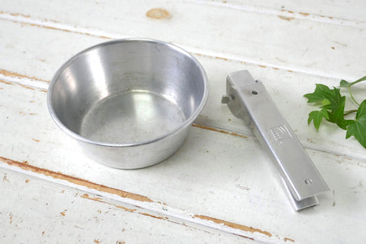 WEAR EVER ウェアエバー アルミ製 MIRRO 取り外しハンドル付き ヴィンテージ 片手鍋 ソースパン 調理器具 キャンプ アウトドア USA