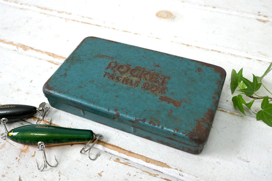 POKET TACKLE BOX ポケット タックルボックス ヴィンテージ OLD オールド ケース USA フィッシング 釣り道具