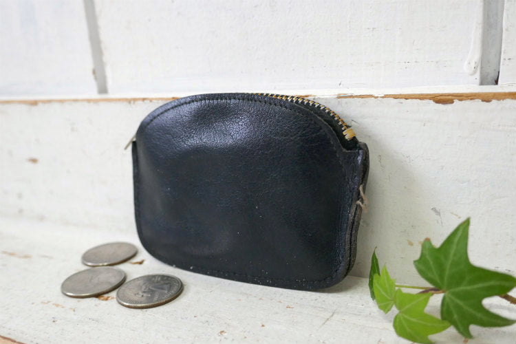 ZIPWELL レザー 本革 1950~1960'sヴィンテージ コインケース 小銭入れ 財布 ウォレット USA