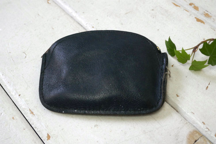 ZIPWELL レザー 本革 1950~1960'sヴィンテージ コインケース 小銭入れ 財布 ウォレット USA