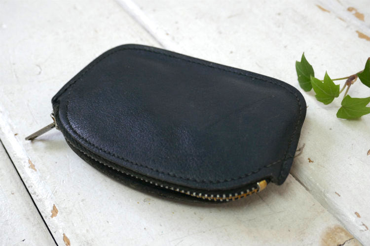 ZIPWELL レザー 本革 1950~1960'sヴィンテージ コインケース 小銭入れ 財布 ウォレット USA