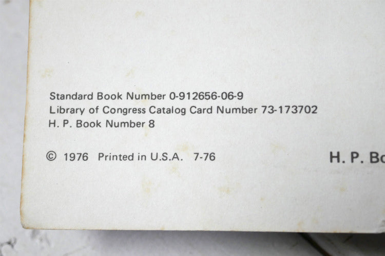 How to HOTROD Small-block CHEVYS 1976's シボレー エンジン マニュアルマガジン ヴィンテージ雑誌 ホットロッド