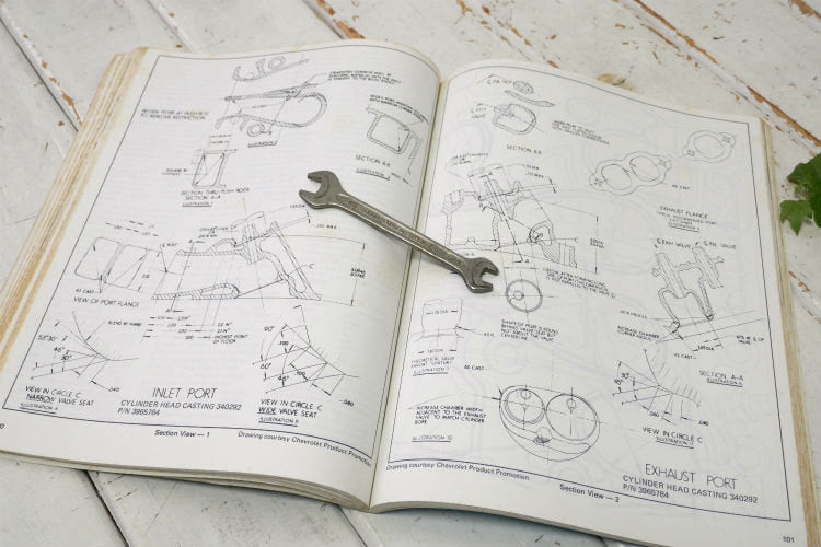 How to HOTROD Small-block CHEVYS 1976's シボレー エンジン マニュアルマガジン ヴィンテージ雑誌 ホットロッド