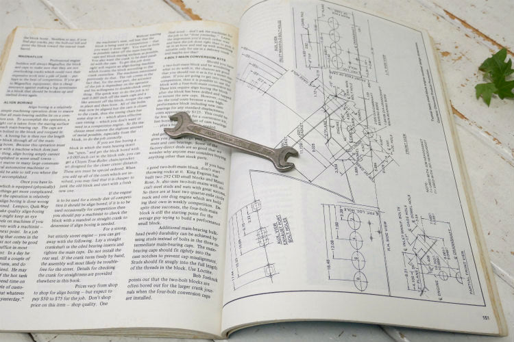 How to HOTROD Small-block CHEVYS 1976's シボレー エンジン マニュアルマガジン ヴィンテージ雑誌 ホットロッド