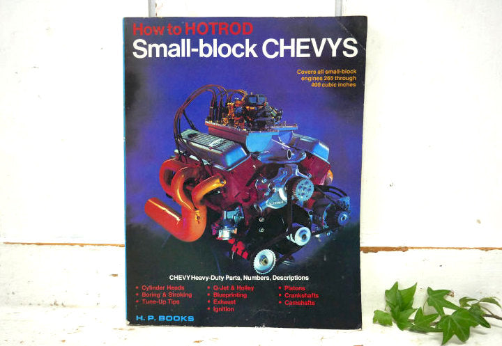 How to HOTROD Small-block CHEVYS 1976's シボレー エンジン マニュアルマガジン ヴィンテージ雑誌 ホットロッド