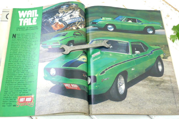 HOT ROD MAGAZINE ホットロッド マガジン 1981's CHEVROLET No.4 ヴィンテージ雑誌 USA アメ車 シボレー カスタムカー ガレージ 雑貨