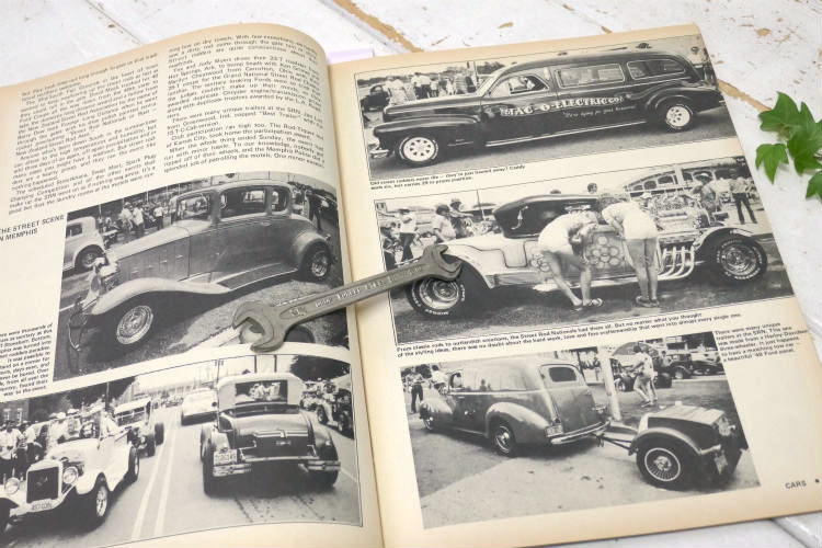 CARS ハイパフォーマンス カスタムカー magazine 1975's マガジン ヴィンテージ雑誌 USA ホットロッド アメ車