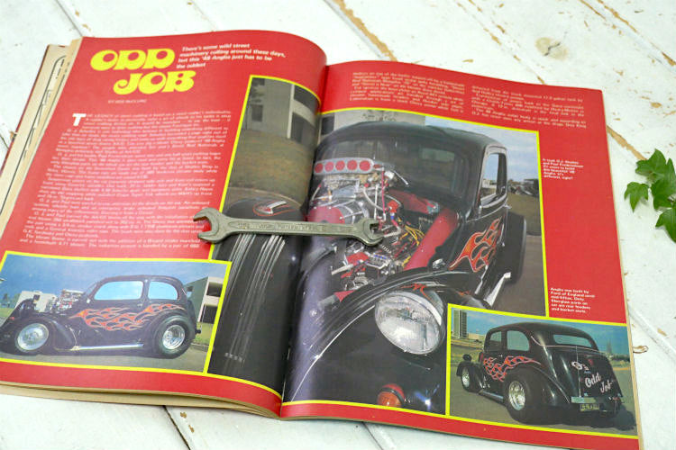 CARS ハイパフォーマンス カスタムカー magazine 1975's マガジン ヴィンテージ雑誌 USA ホットロッド アメ車