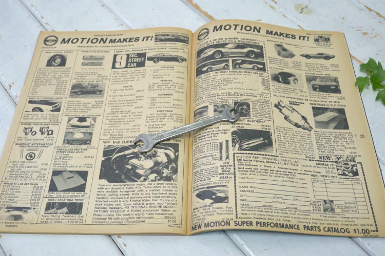 CARS ハイパフォーマンス カスタムカー magazine 1975's マガジン ヴィンテージ雑誌 USA ホットロッド アメ車