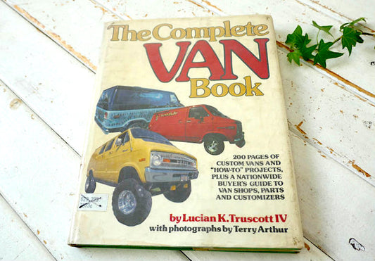 1976’s The Complete VAN Book ヴィンテージ雑誌 アメ車 バンライフ VAN LIFE カスタムカー シボレー フォード ダッジバン USA