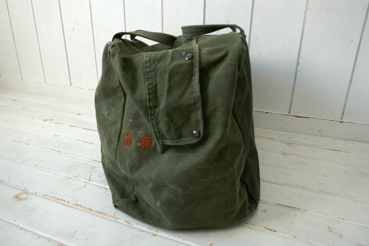 ミリタリー 米軍 USAF ライトニング　LIGHTNING ジッパー ビンテージ フライヤーズ キットバッグ ボストンバッグ USA