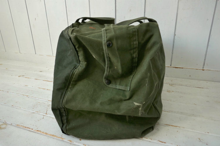 ミリタリー 米軍 USAF ライトニング　LIGHTNING ジッパー ビンテージ フライヤーズ キットバッグ ボストンバッグ USA