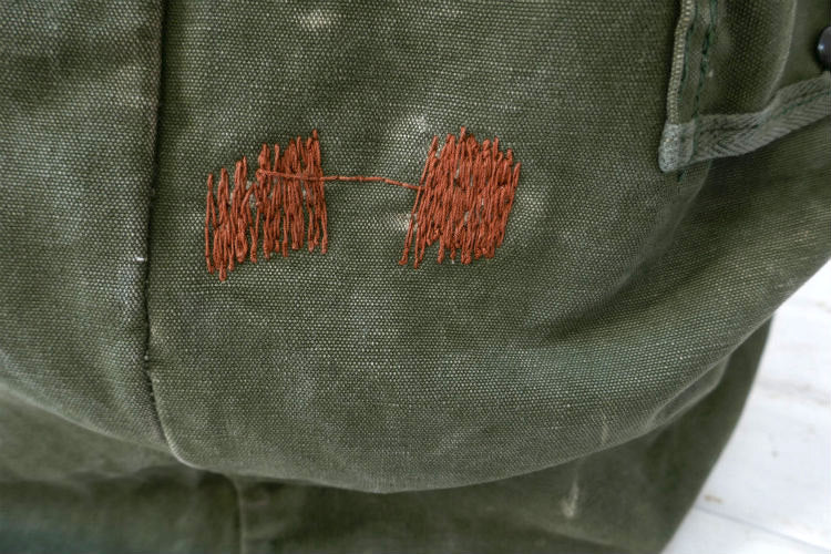 ミリタリー 米軍 USAF ライトニング　LIGHTNING ジッパー ビンテージ フライヤーズ キットバッグ ボストンバッグ USA