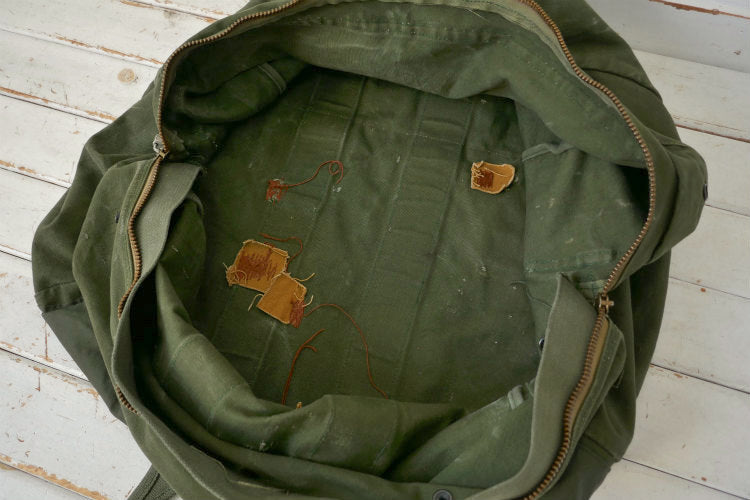 ミリタリー 米軍 USAF ライトニング　LIGHTNING ジッパー ビンテージ フライヤーズ キットバッグ ボストンバッグ USA