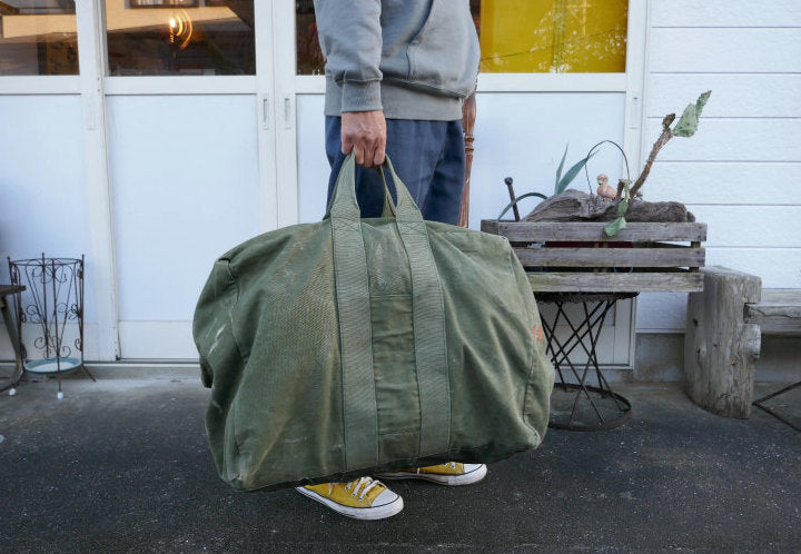 ミリタリー 米軍 USAF ライトニング　LIGHTNING ジッパー ビンテージ フライヤーズ キットバッグ ボストンバッグ USA