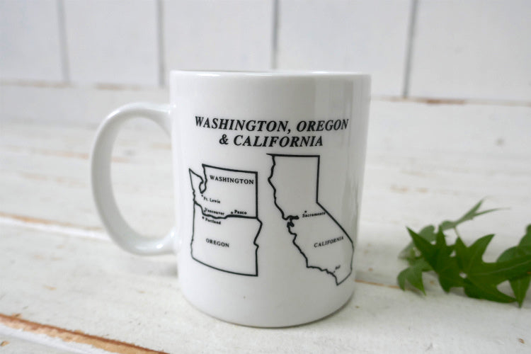 ミリタリー 米陸軍 104th DIVISION TNG ティンバーウルフ オオカミ柄 カリフォルニア州 オレゴン州 マグカップ コーヒーマグ 食器 USA