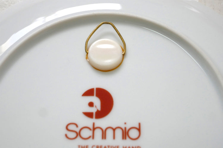 ラガディアン&アンディ バレンタイン 花柄 ハート レトロ 陶磁器 70's ヴィンテージ 絵皿 プレート 飾り皿 里帰り品