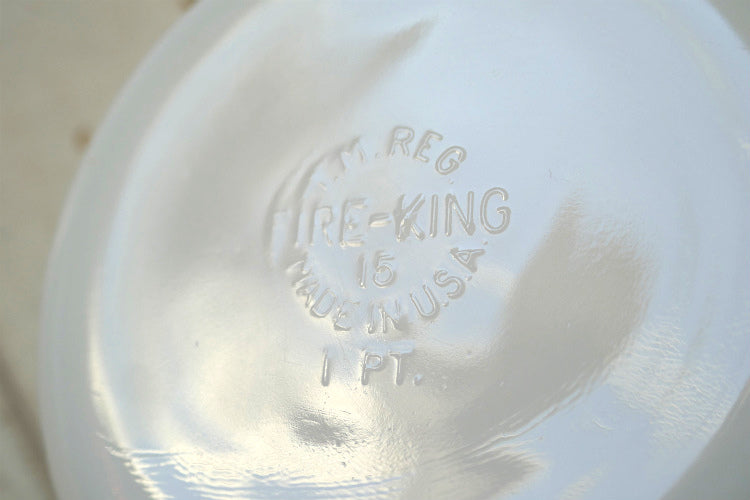 FireKing ファイヤーキング Wheat ウィート 小麦柄 ミルクガラス製 キャセロール ボウル 1パイント 食器 USA