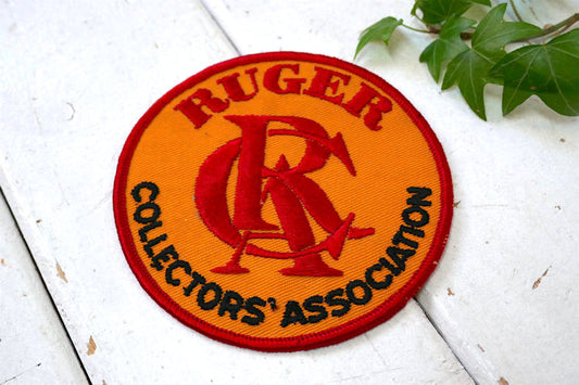 RCA ルガー RUGER ヴィンテージ 刺繍 ワッペン 銃器 USA デッドストック ファッションアクセサリー