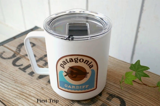 パタゴニア Patagonia ミアー MiiR カリフォルニア カーディフ限定 フライングフィッシュ キャンプカップ マグカップ 12oz ステッカー付き