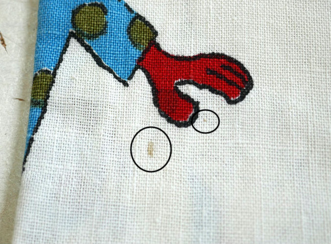 Penny Circus Big Top サーカス ピエロ 動物 アニマル 60's ヴィンテージ ピローケース 枕カバー USA