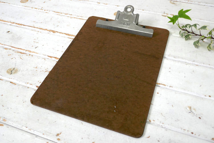 A&W アメリカンビンテージ 王冠 クリップボード バインダー　ステーショナリー 文房具 壁掛け