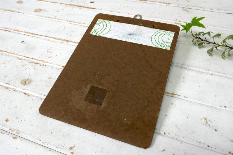 A&W アメリカンビンテージ 王冠 クリップボード バインダー　ステーショナリー 文房具 壁掛け