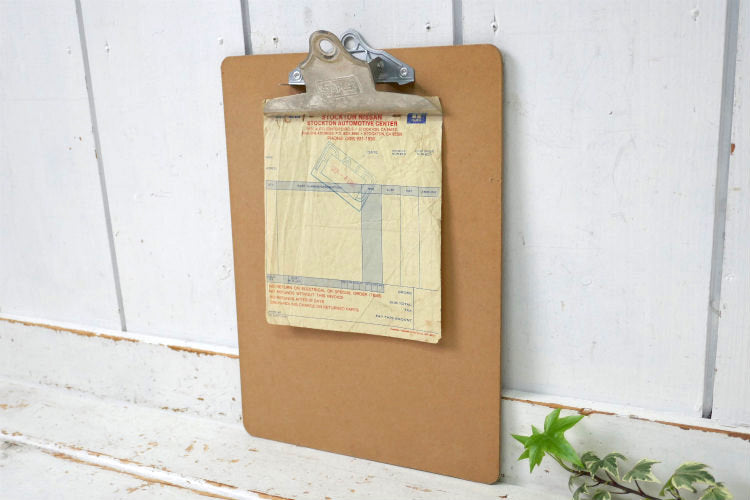 STAPLES クリップボード ビンテージ バインダー 工業系 ステーショナリー オフィス雑貨 USA 文房具