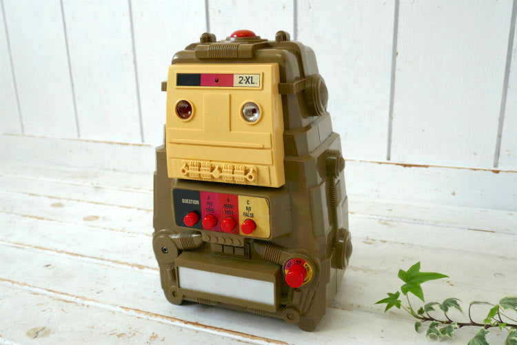 2-XL Mego Co レトロ 1978's ヴィンテージ ロボット トーキングロボットTOY おもちゃ 教育玩具 USA