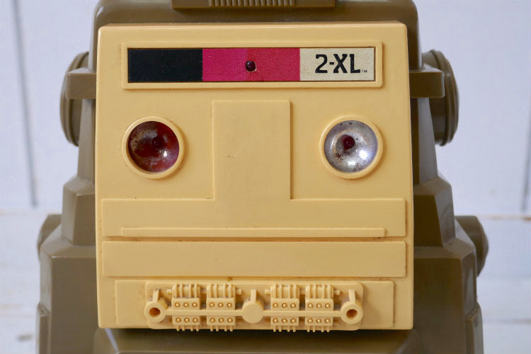 2-XL Mego Co レトロ 1978's ヴィンテージ ロボット トーキングロボットTOY おもちゃ 教育玩具 USA