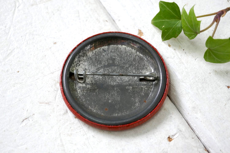 ラスティ・ネイル 6TH ANNIVERSARY Rusty nail  1980 ヴィンテージ　缶バッジ  USA ファッション アクセサリー