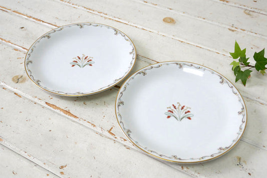 オールドノリタケ NORITAKE CHINA JAPAN 5435 セラミック ヴィンテージ 中皿 2枚セット里帰り品