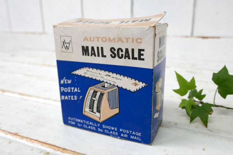 AUTOMATIC MAIL SCALE  郵便用 60's デッドストック箱付き ヴィンテージ ポスタルスケール 量り スケール USA