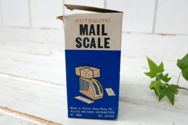 AUTOMATIC MAIL SCALE  郵便用 60's デッドストック箱付き ヴィンテージ ポスタルスケール 量り スケール USA