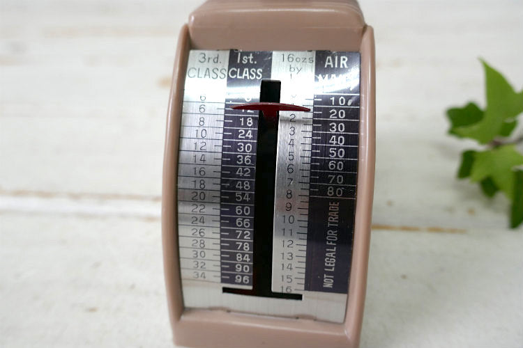 AUTOMATIC MAIL SCALE  郵便用 60's デッドストック箱付き ヴィンテージ ポスタルスケール 量り スケール USA
