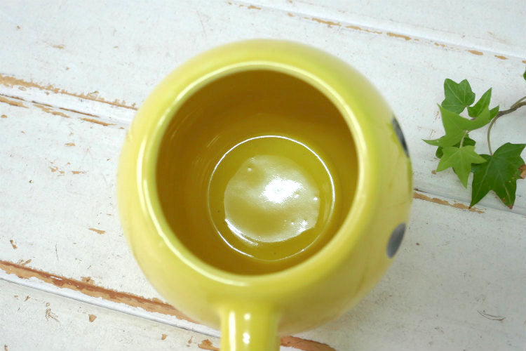 McCoy マッコイ スマイル スマイリー イエロー 陶器製 70's ヴィンテージ マグカップ 食器 USA