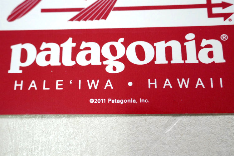 パタゴニア フライングフィッシュ patagonia ハワイ ノースショア ハレイワ限定 ステッカー サーフィン ジェフ・マクフェトリッジ