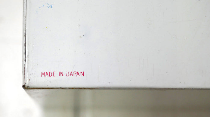 RECIPES RECIPE REST レトロ フルーツ柄 折り畳み式 カードスタンド レシピカード付き ティン製 50's ヴィンテージ レシピボックス レシピ缶 里帰り品