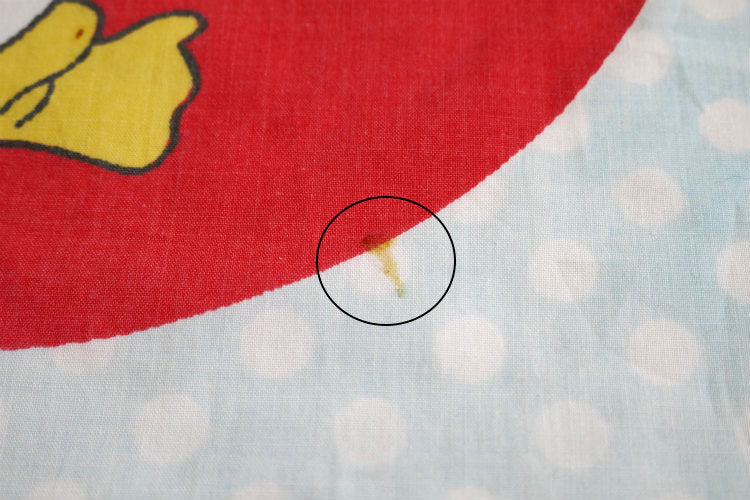 ミッキー&フレンズ 水玉 ダンス柄 ヴィンテージ ユーズドシーツ ベッドシーツ(ボックスタイプ) USA