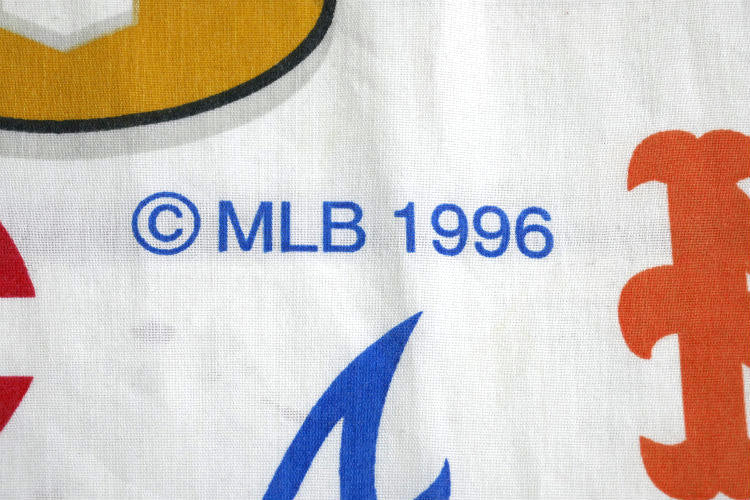MLB メジャーリーグ 野球 チームロゴ バッター ユーズドシーツ ベッドシーツ フラットタイプ USA