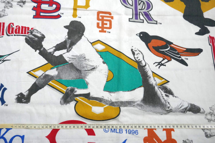 MLB メジャーリーグ 野球 チームロゴ バッター ユーズドシーツ ベッドシーツ フラットタイプ USA