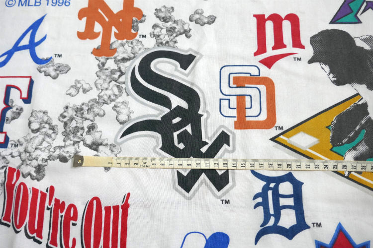 MLB メジャーリーグ 野球 チームロゴ バッター ユーズドシーツ ベッドシーツ フラットタイプ USA