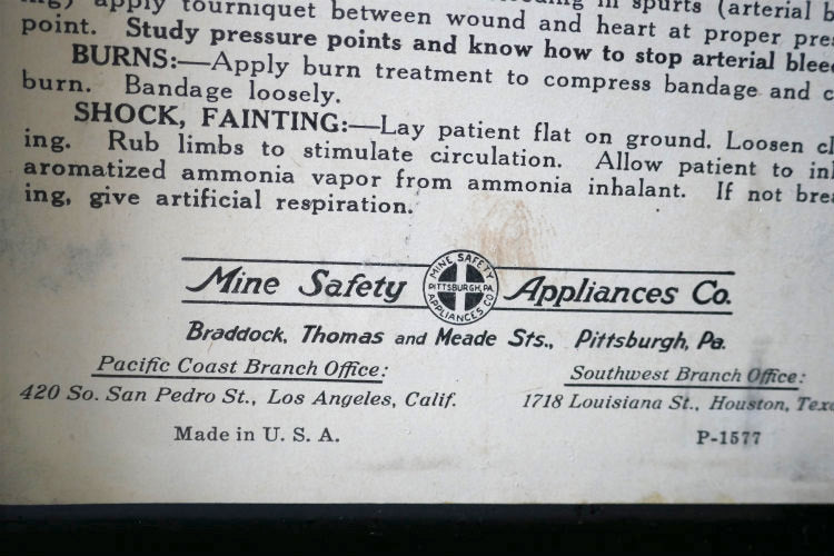 US Government アメリカ政府 wwⅡ 第二次世界大戦 メタル製 ステンシル ヴィンテージ 救急箱 ファーストエイド USA