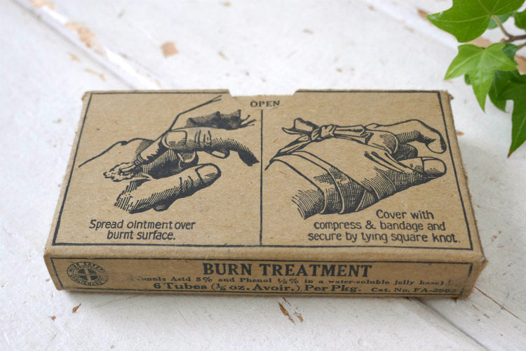 US Government アメリカ政府 wwⅡ 第二次世界大戦 メタル製 ステンシル ヴィンテージ 救急箱 ファーストエイド USA