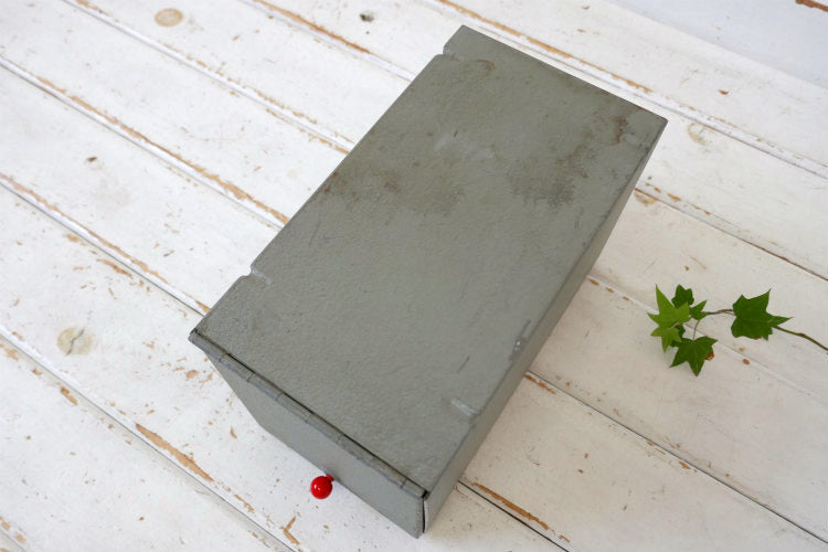 MERLE SEARS PAPER BOX シアーズ メタル製 ヴィンテージ 書類ケース ファイルケース USA インダストリアル