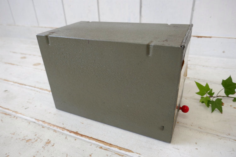 MERLE SEARS PAPER BOX シアーズ 583740 メタル製 ヴィンテージ 書類ケース ファイルケース USA  インダストリアル