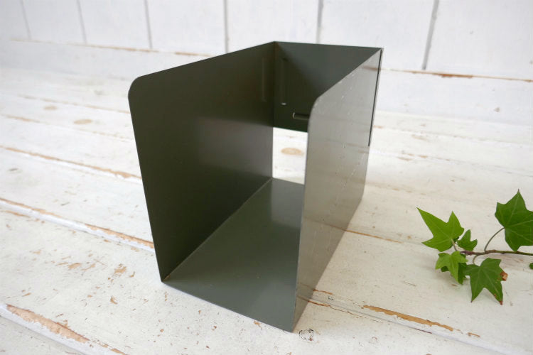 HFS TNT インダストリアル USA 工業系 メタル製 ヴィンテージ 引き出し ブックスタンド 本立て