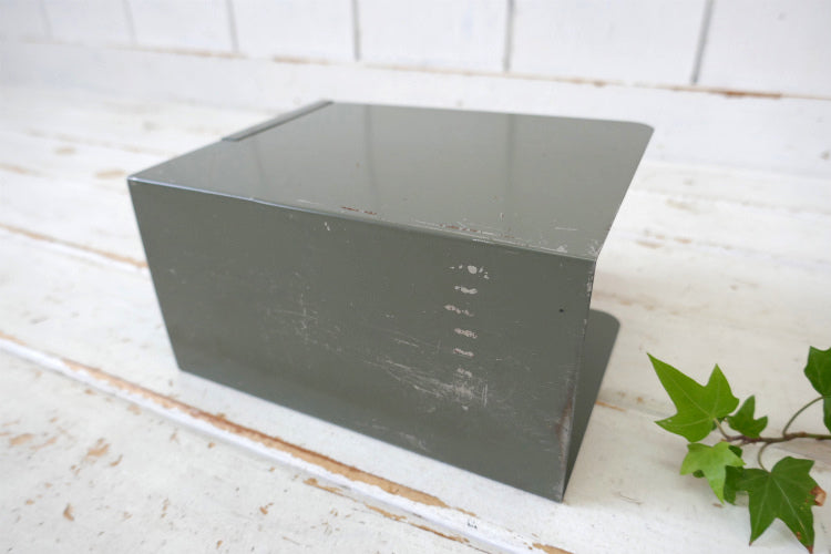 HFS TNT インダストリアル USA 工業系 メタル製 ヴィンテージ 引き出し ブックスタンド 本立て