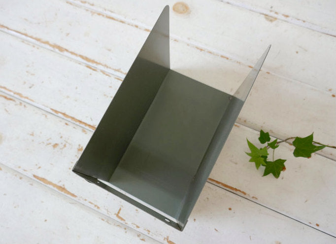 HFS TNT インダストリアル USA 工業系 メタル製 ヴィンテージ 引き出し ブックスタンド 本立て